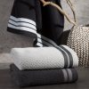 Ręcznik Madlen czarny 50 X 90 CM – miękki i chłonny