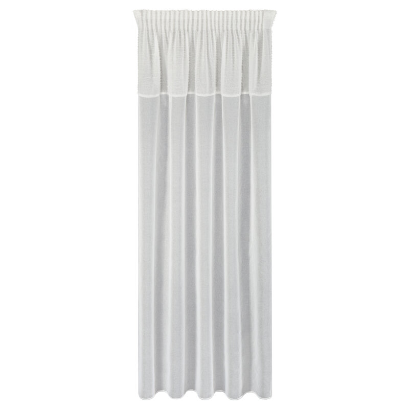 Zasłona gotowa AGIS 3 kremowa 140 X 270 cm – do salonu i sypialni