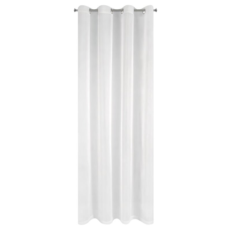 Firana gotowa Lucy biała 140 x 250 cm – rozprasza światło