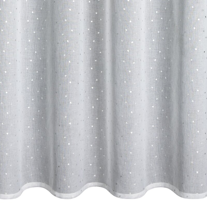 Firana gotowa Gina biała 140 x 250 cm – rozprasza światło