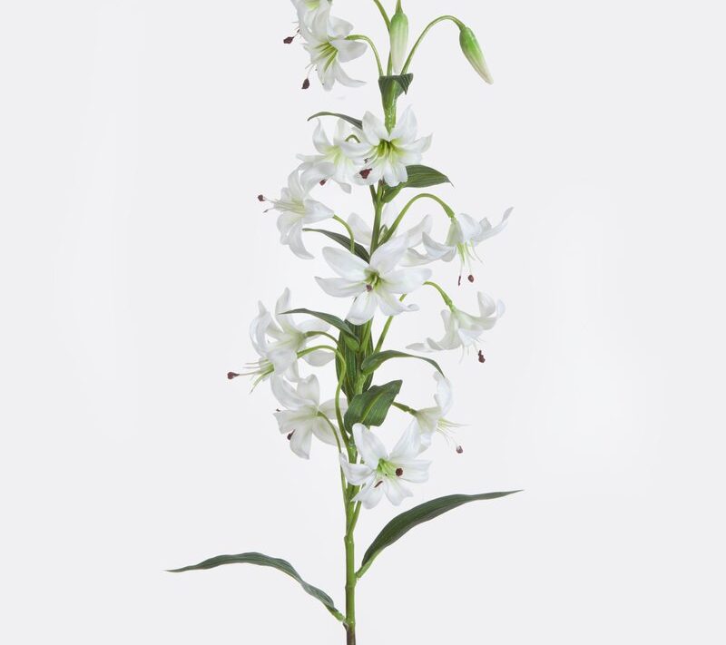 Kwiat Natura biały 83 cm – idealny do wazonu
