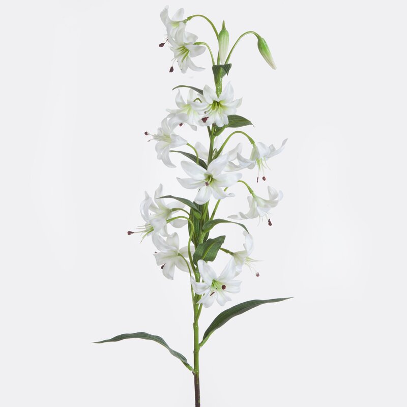 Kwiat Natura biały 83 cm – idealny do wazonu