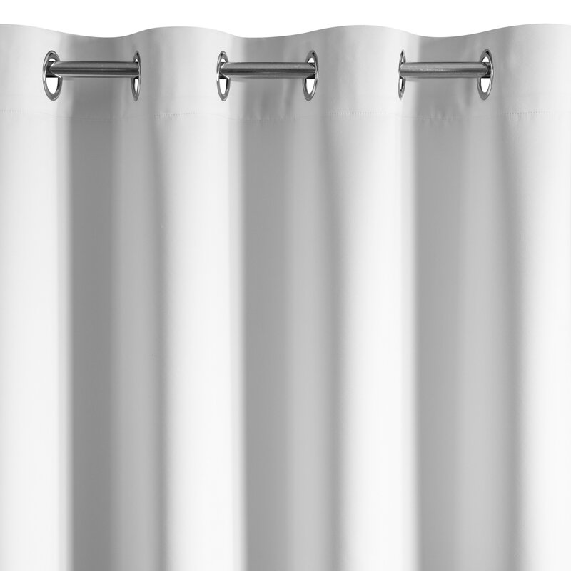 Zasłona gotowa Nerina biała 140 X 250 cm – komfortowe zaciemnienie