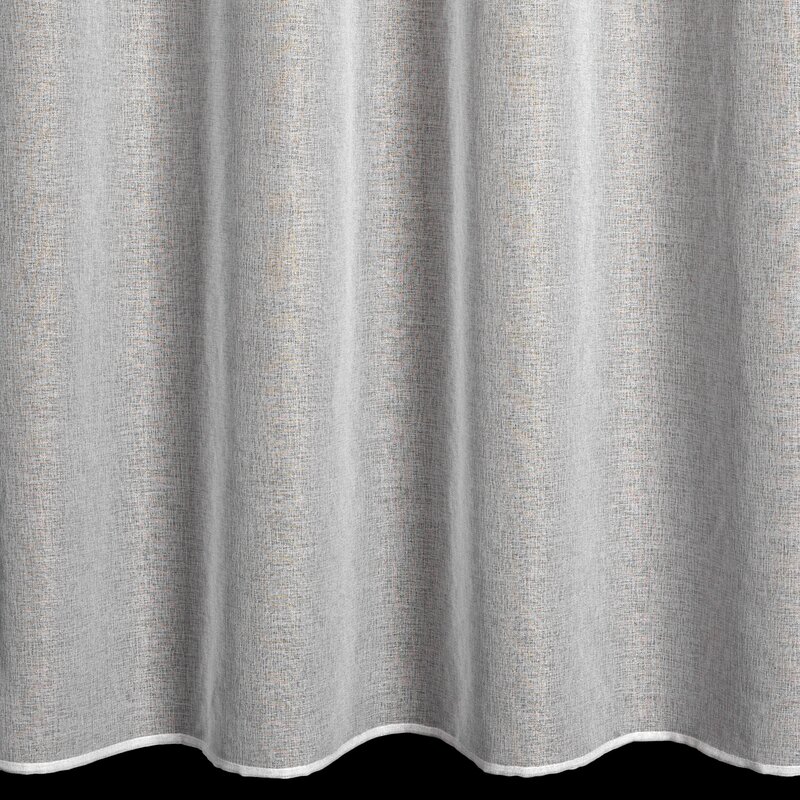 Firana gotowa Lena biała 140 X 250 CM – rozjaśnia wnętrze
