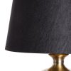 Lampa stołowa AMARI (02) czarna O 46 x 78 cm – do salonu i sypialni