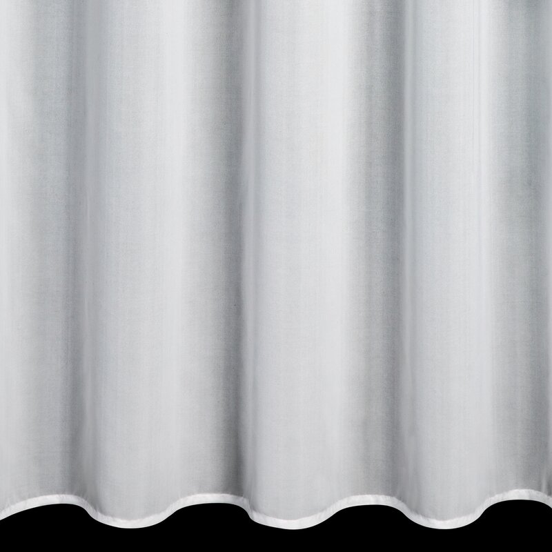 Firana gotowa Diana 3 biała 140 X 270 cm – z romantycznymi różami