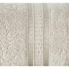 Ręcznik bambusowy MILA beżowy 70 X 140 cm – miękki i chłonny
