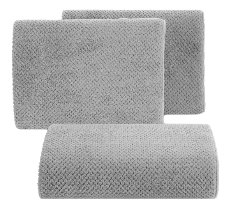 Ręcznik ZOE1 srebrny 30 X 50 cm – miękki i chłonny