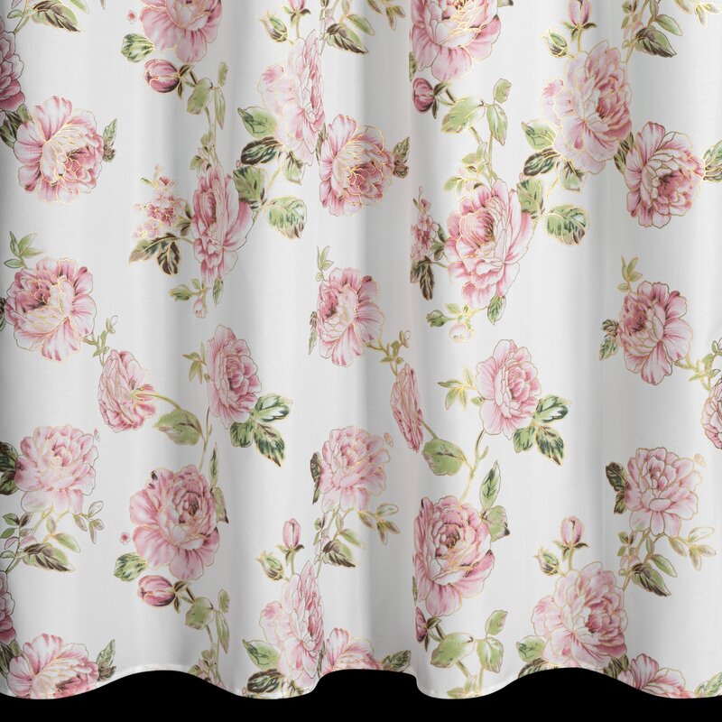Zasłona gotowa biała 140 x 250 cm – wprowadza romantyczny klimat