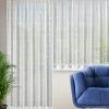 Firana gotowa naturalna 400 x 160 cm – subtelnie rozjaśnia