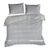 Pościel Ewa Minge Silk 6 srebrna 220 X 200 cm – miękka w dotyku