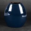 Wazon ceramiczny Amora1 granatowy 22 x 12 x 25 cm – na susze i kwiaty