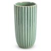 WAZON DEKORACYJNY ARINA (01) FI 13 X 25 CM ZIELONY C/ARINA/WAZ/01 13X13X25 ZIEL+BEŻO