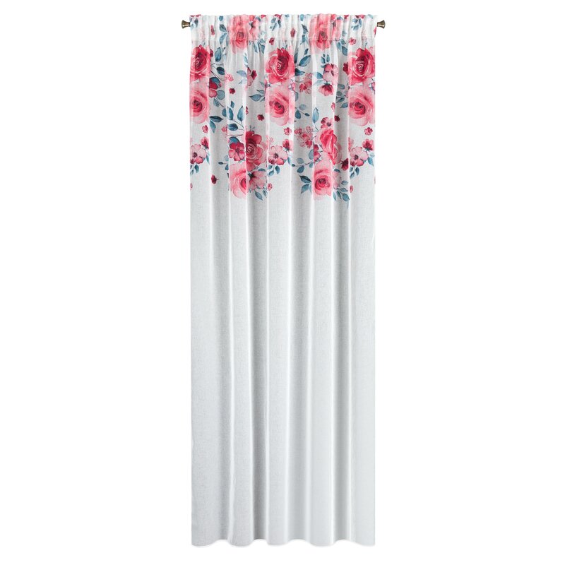 Zasłona gotowa Eden biała 140 X 270 CM – lekka i zwiewna