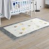 Dywanik z nadrukiem Baby1 popielaty 80 x 150 cm – miękki i bezpieczny