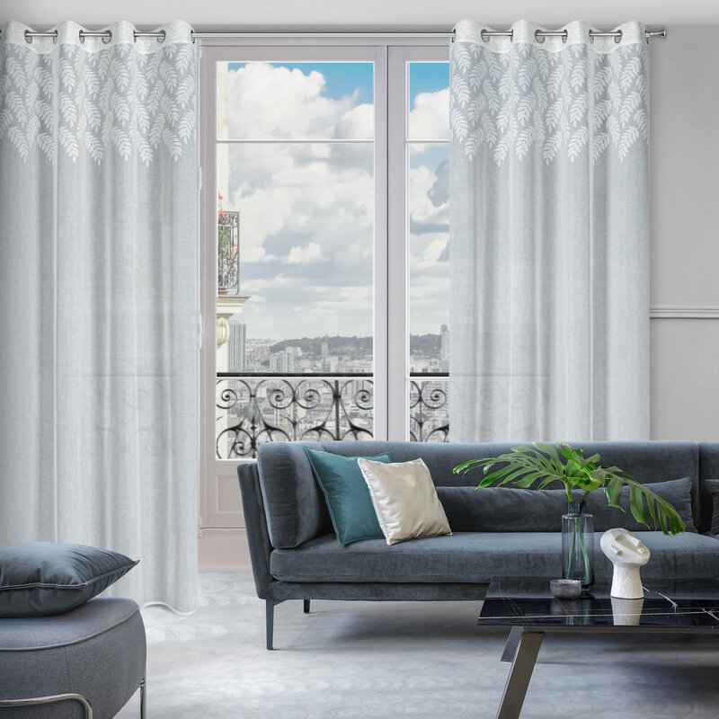 Firana gotowa Anet biała 140 x 250 cm – rozjaśnia wnętrze