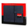 Komplet ręczników Pierre Cardin EVI granatowy 40 X 34 X 9 CM – miękki i chłonny