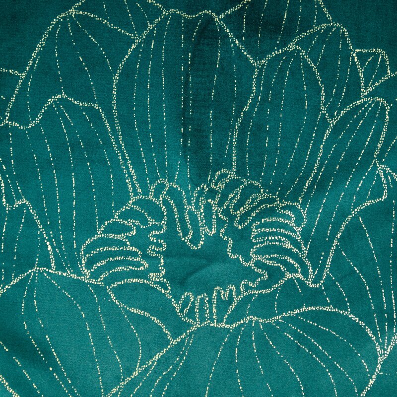 OBRUS BLINK 13 35 X 220 CM CIEMNOTURKUSOWY
