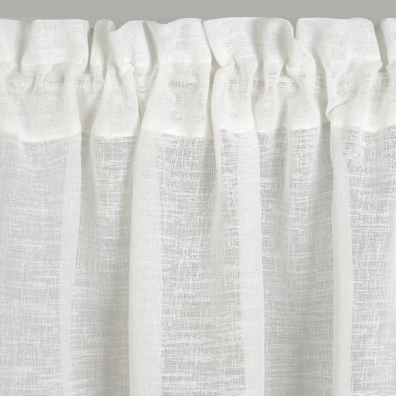 Firana gotowa Stella biała 150 x 60 cm – rozprasza światło