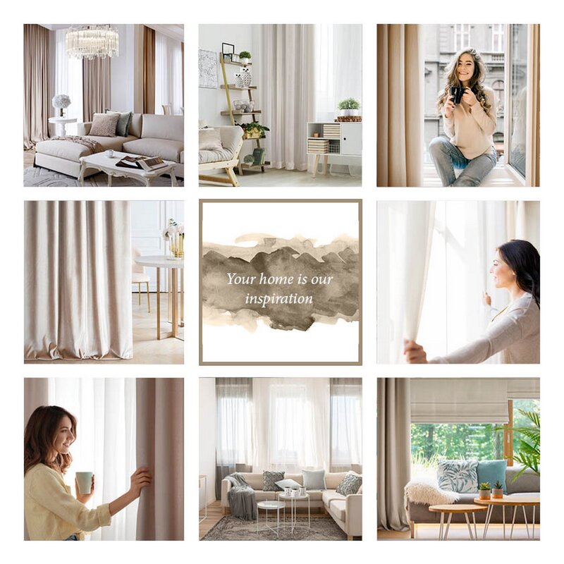 Zasłona gotowa Anika beżowa 140 X 250 cm – subtelnie filtruje światło