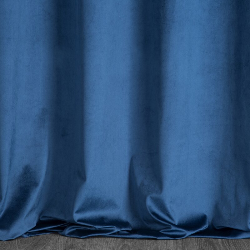 Zasłona gotowa Margot granatowa 140 X 250 CM – do salonu i sypialni