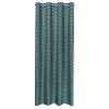 Zasłona gotowa Cube ciemnoturkusowa 140 x 250 cm – gotowa do zawieszenia