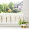 Firana gotowa Amelia biała 150 x 30 cm – subtelnie filtruje światło