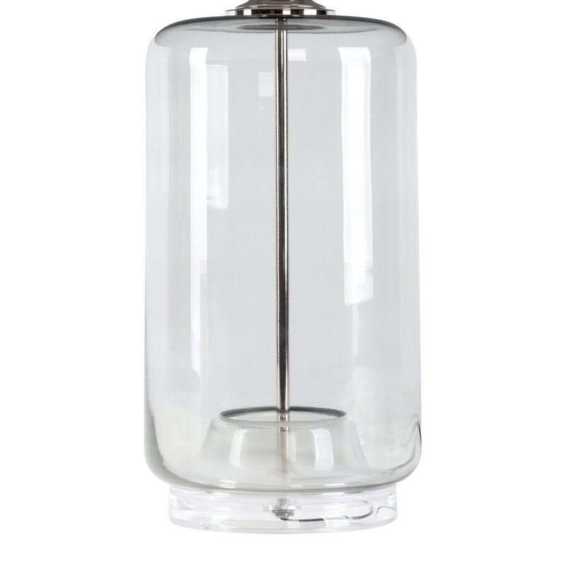 LAMPA LILA (01) FI 38 X 61 CM POPIELATY