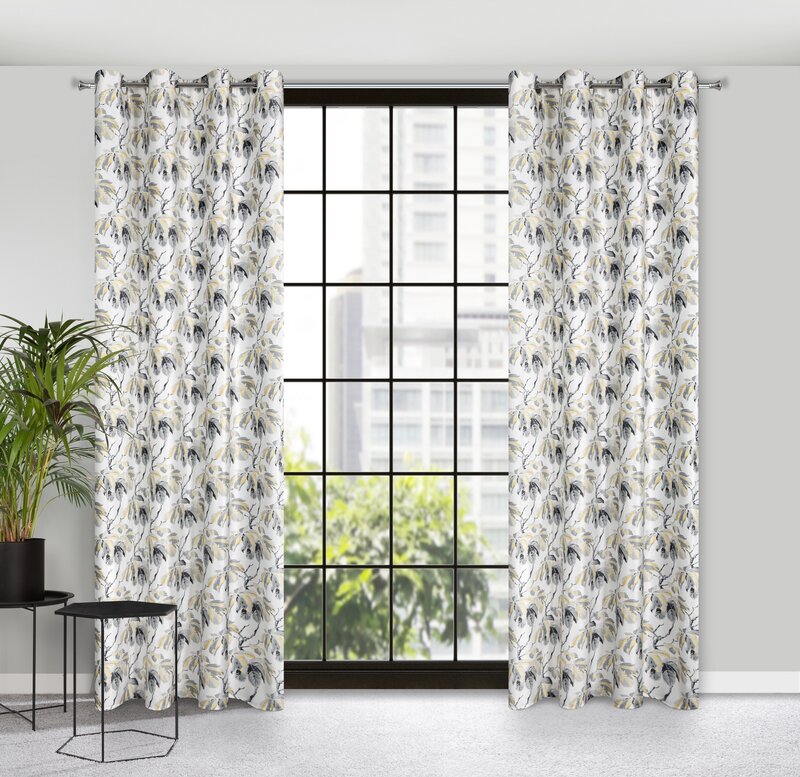 Zasłona gotowa Melisa biała 140 x 250 cm – zaciemnia pomieszczenie