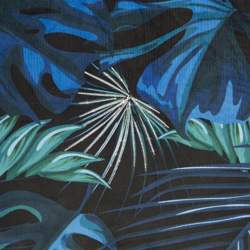 Zasłona gotowa Lazur czarna 140 x 250 cm – zaciemnia pomieszczenie