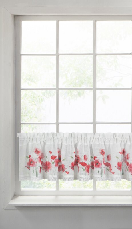 Firana gotowa Mari biała 150 x 30 cm – zapewni prywatność