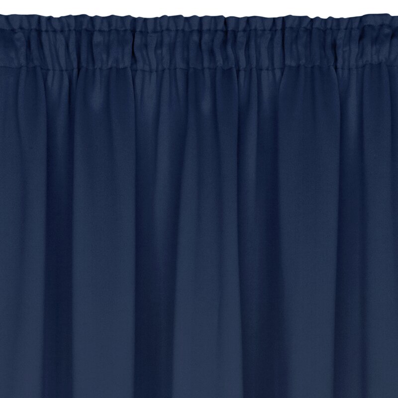 Zasłona gotowa Logan granatowa 135 x 270 cm – zaciemnia pomieszczenie