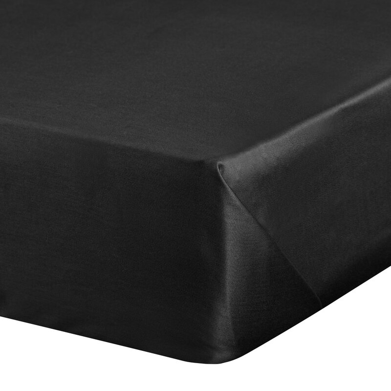 Prześcieradło Nova czarne 220 x 210 cm – gwarancja spokojnego snu