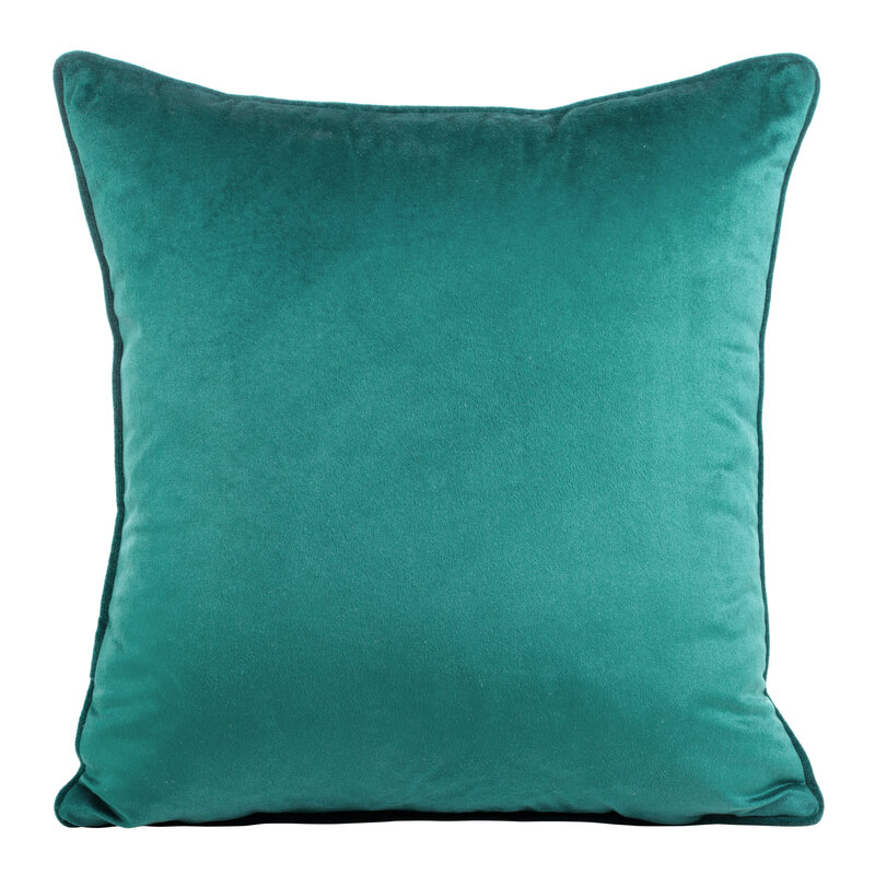 Poszewka welwetowa 40 x 40 cm morska – doda głębi koloru