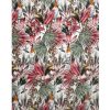 Koc flano D91 Parrot zielony 150 X 200 CM – miękki, egzotyczny wzór