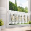 Zazdrostka gotowa Flora biała 150 x 30 cm – rozświetla wnętrze