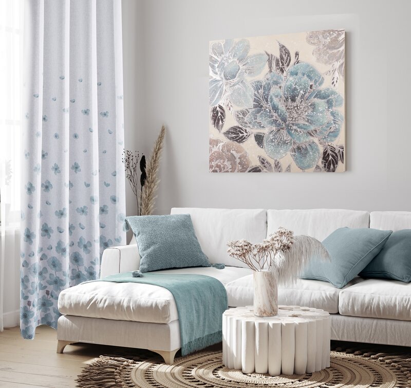 Zasłona gotowa Andrea biała 140 x 250 cm – rozświetla wnętrze