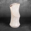 Wazon ceramiczny Liza kremowy 18 x 40 cm – na suszone kwiaty