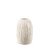 Wazon ceramiczny Erna srebrny fi 13 x 43 cm – na susze i kwiaty