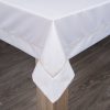 Obrus Madele biały 145 x 260 cm – do eleganckiej jadalni