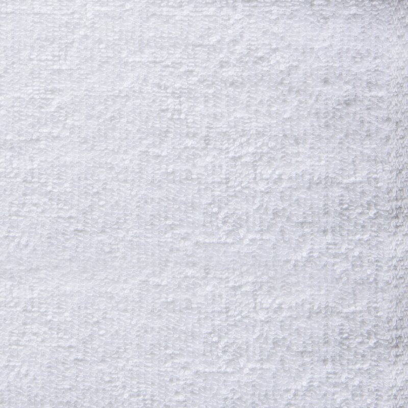 Ręcznik gładki biały 50 x 100 cm – miękki i chłonny