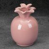 Figurka ceramiczna Simona1 pudrowy róż fi 11 x 16 cm – subtelna dekoracja