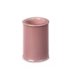 Świecznik ceramiczny różowy fi 7 x 15 cm – stworzy magiczny nastrój