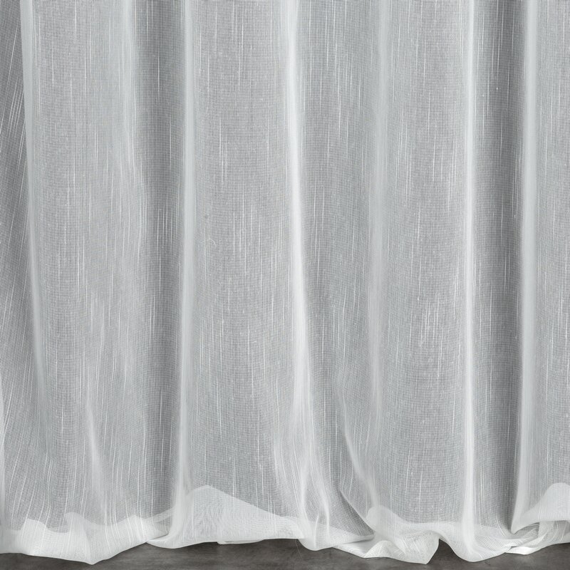 Firana gotowa Monic biała 140 x 260 cm – rozświetla wnętrze