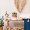 Doniczka ceramiczna kremowa fi 15 x 16 cm – do eksponowania roślin