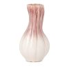Wazon ceramiczny Evita kremowy fi 17 x 32 cm – na susze i kwiaty