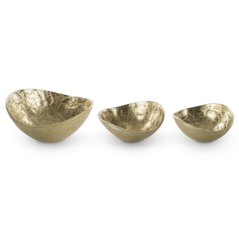 Misa metalowa Pedro1 złota 22 x 21 x 10 cm – rozświetla wnętrze