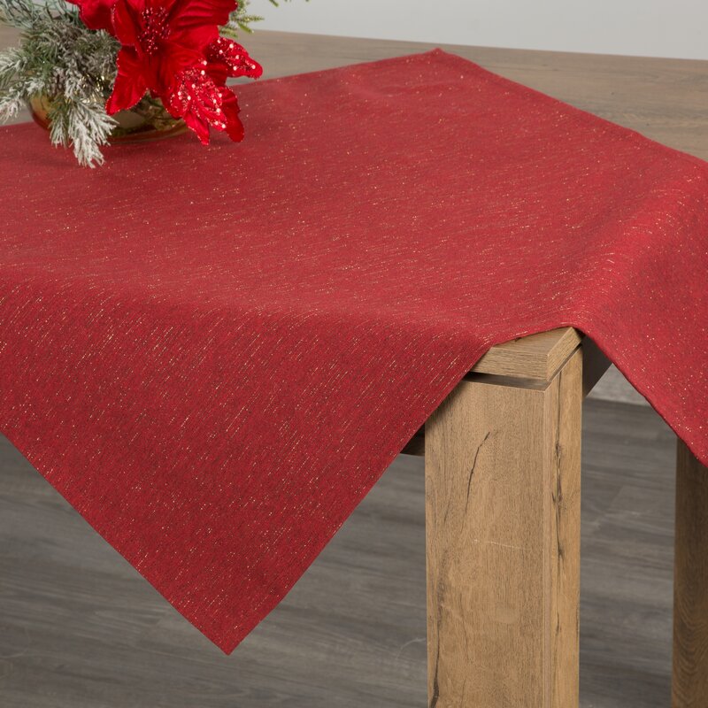 OBRUS LISE 85 X 85 CM CZERWONY