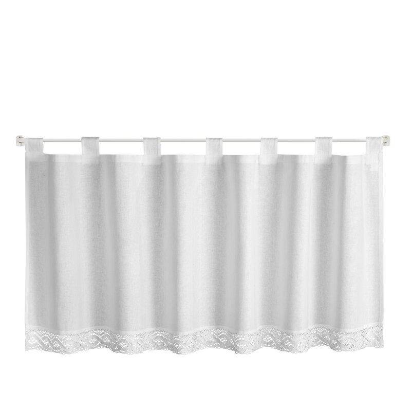 FIRANA GOTOWA VINCE NA SZELKACH 150 X 60 CM BIAŁY