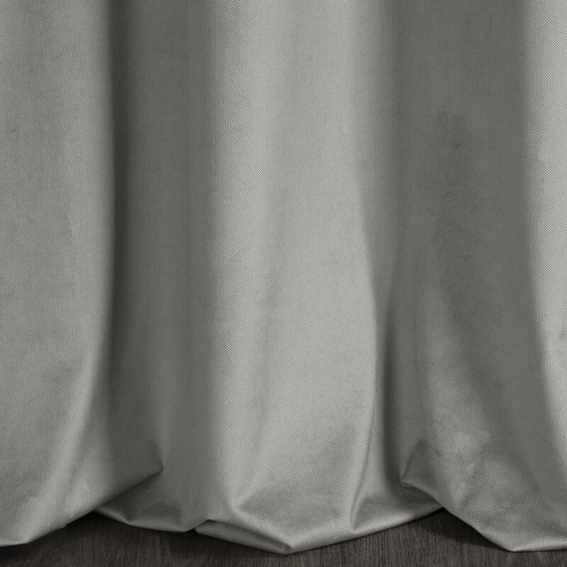 Zasłona gotowa Fargo popielata 140 x 250 cm – zaciemniająca sypialnię